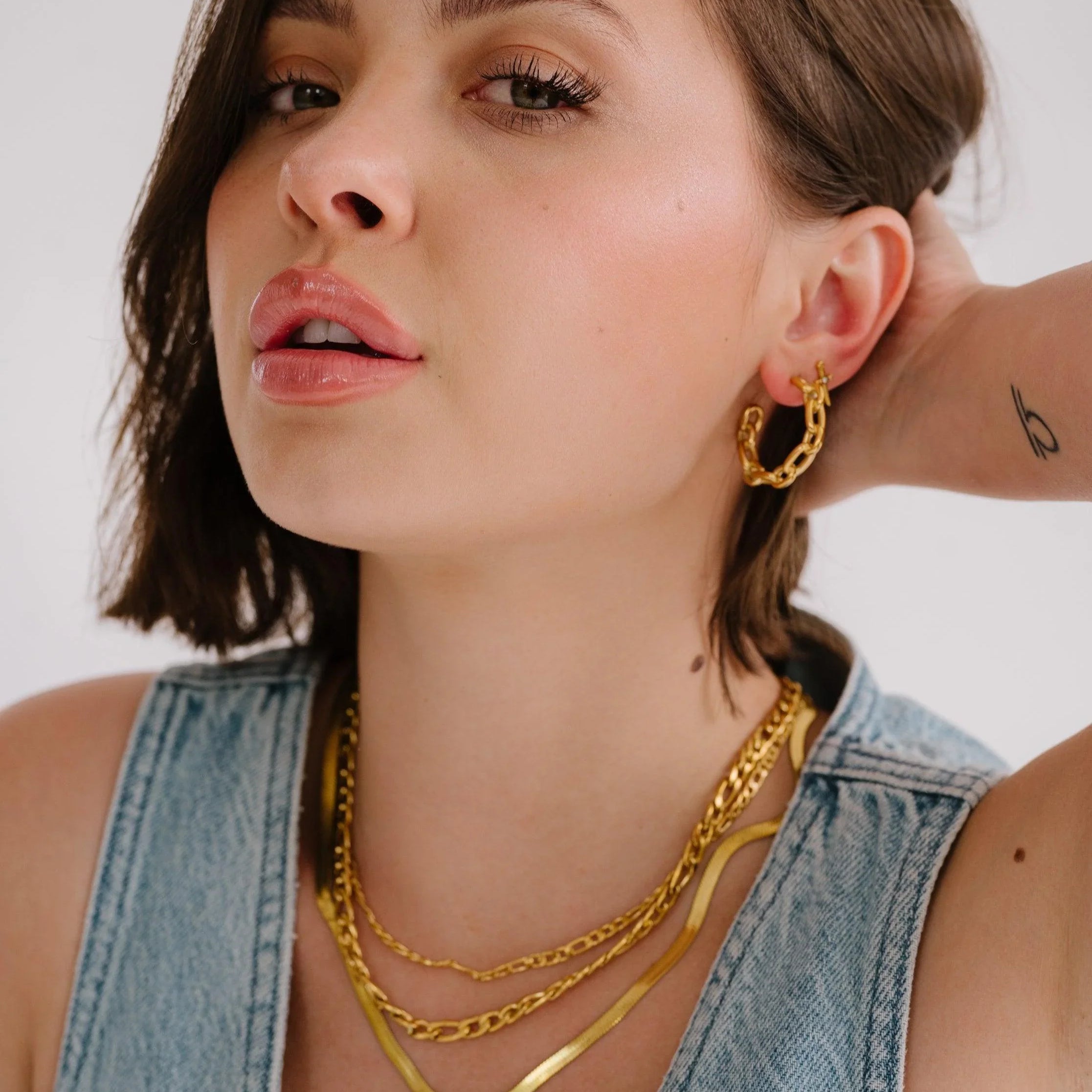 Dagger Flat Back Stud