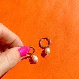 Kiera Pearl Hoops