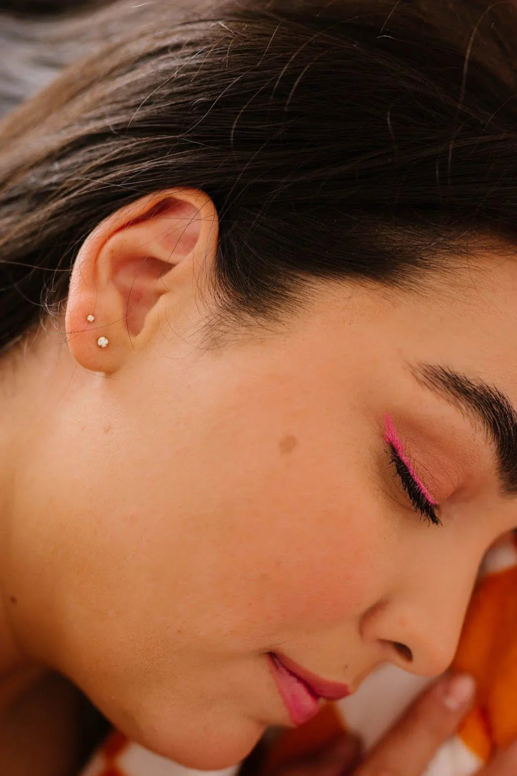 Opal 3mm Flat Back Stud