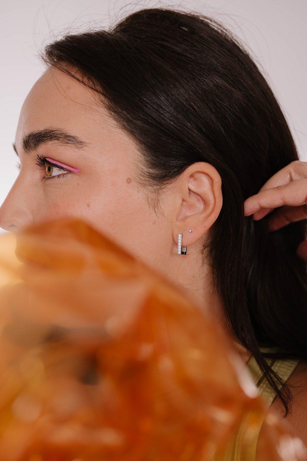 Zirconia Constellation Micro Flat Back Stud