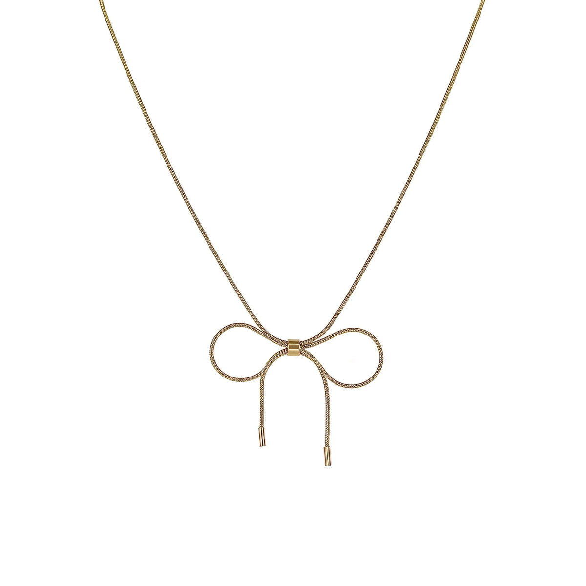 Tied Up With String Necklace