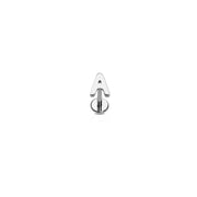 Letter Flat Back Stud