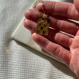 Checker Necklace
