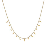 Celestial Charm Choker Necklace
