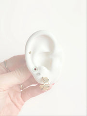 Micro Pink Gem Flat Back Stud