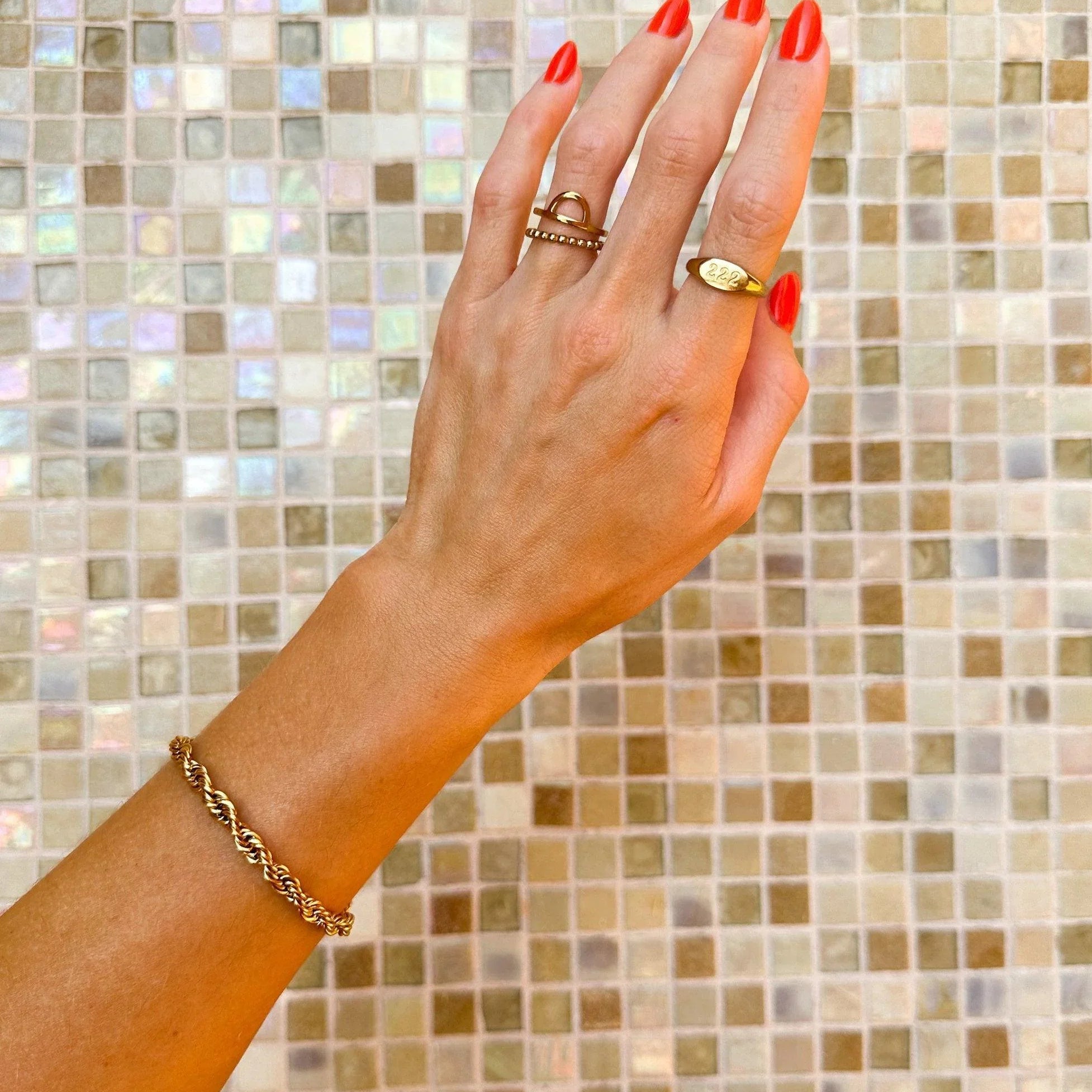 Twisted Rope Bracelet